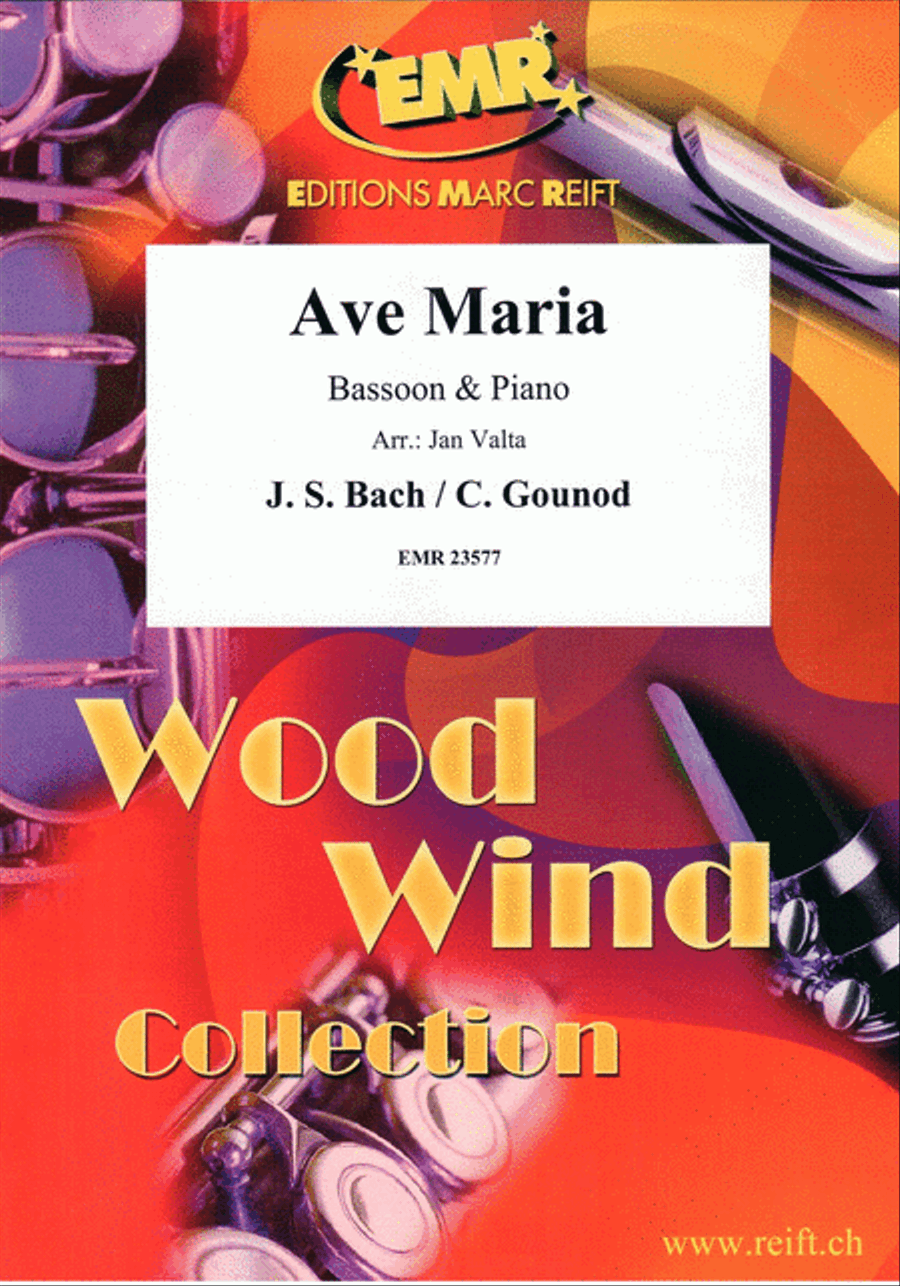 Ave Maria Bassoon Solo scores gallery preview page 1