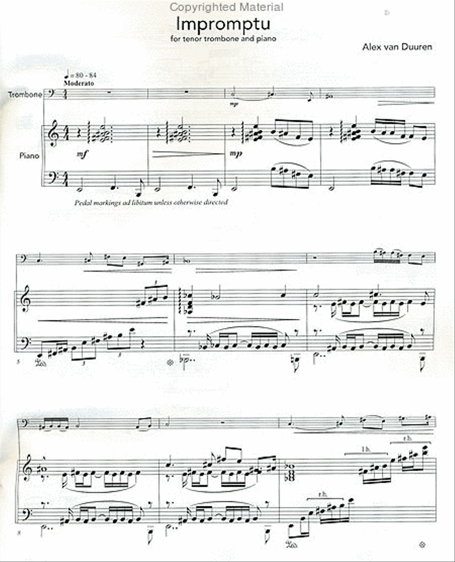 Impromptu Piano Accompaniment scores gallery preview page 2