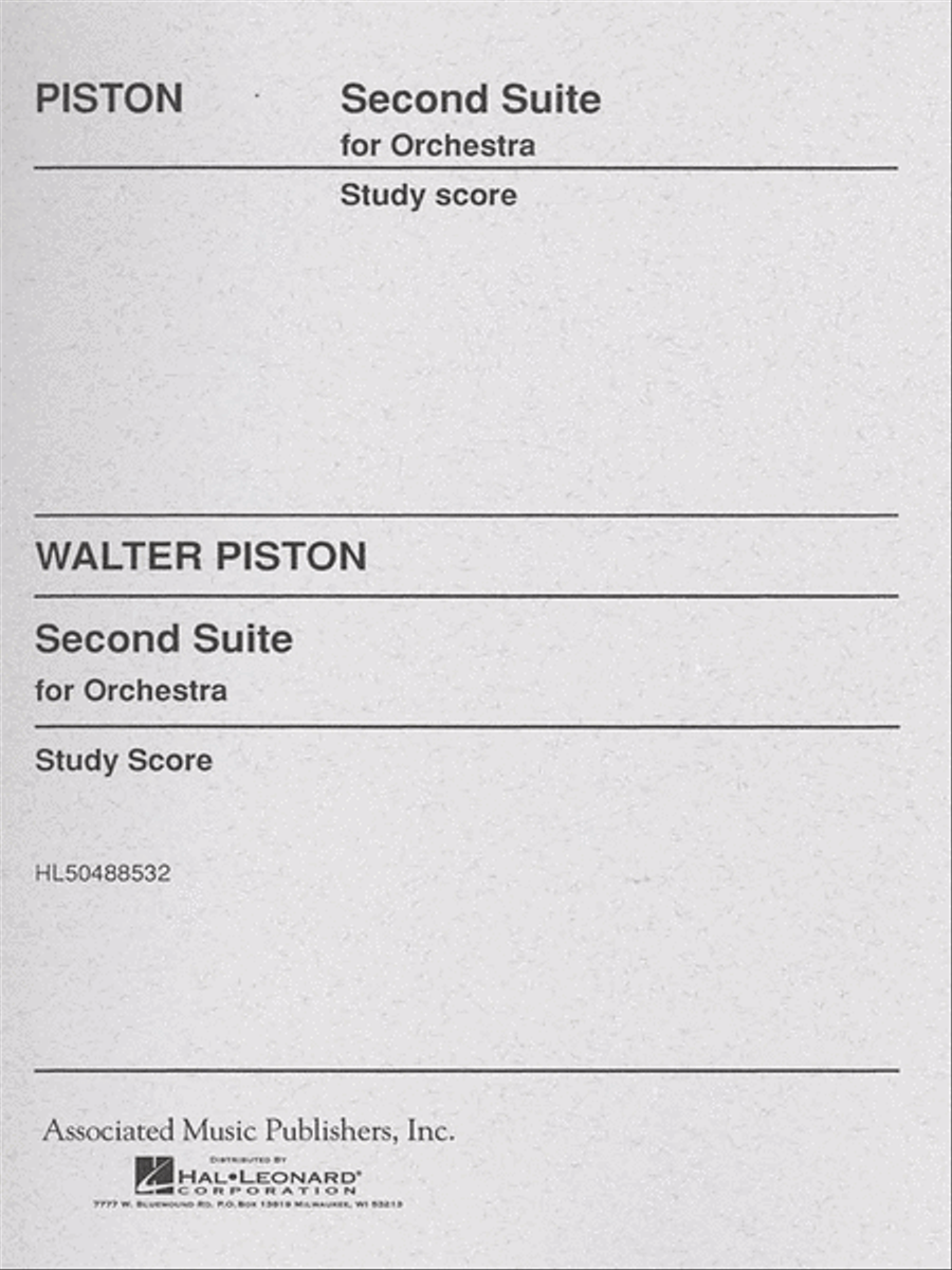 Suite No. 2 for Orchestra Orchestra scores gallery preview page 1