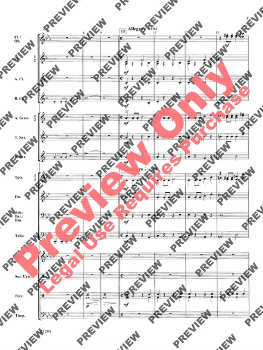 Stormchasers Concert Band scores gallery preview page 4