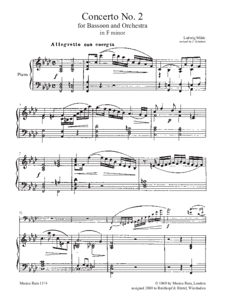 Bassoon Concerto No. 2 in F minor
