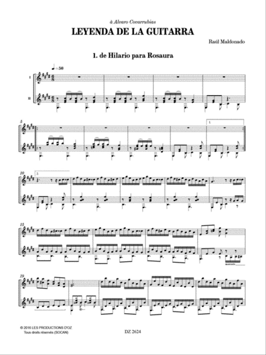 Toccata Classical Guitar scores gallery preview page 2
