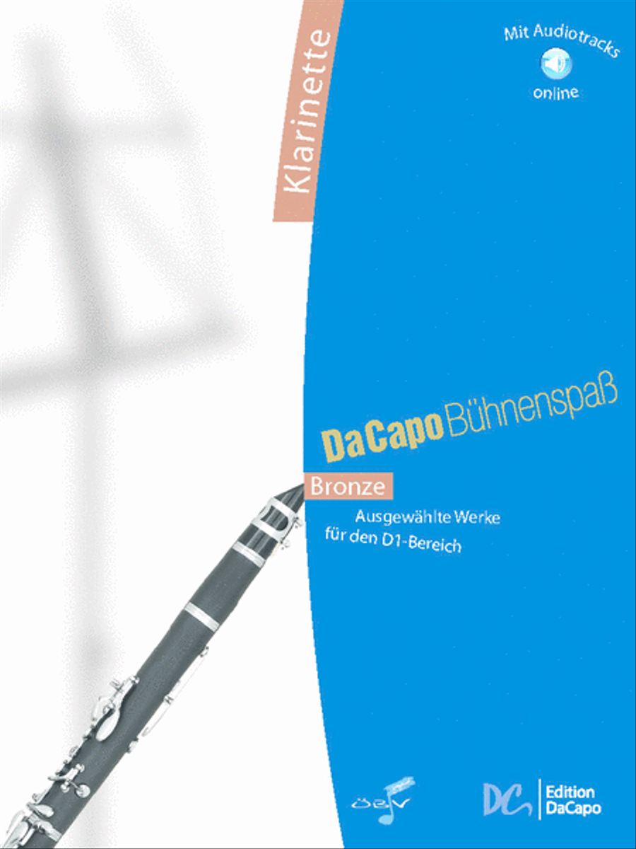 Da Capo Bühnenspaß Bronze - Klarinette Clarinet Solo scores gallery preview page 1