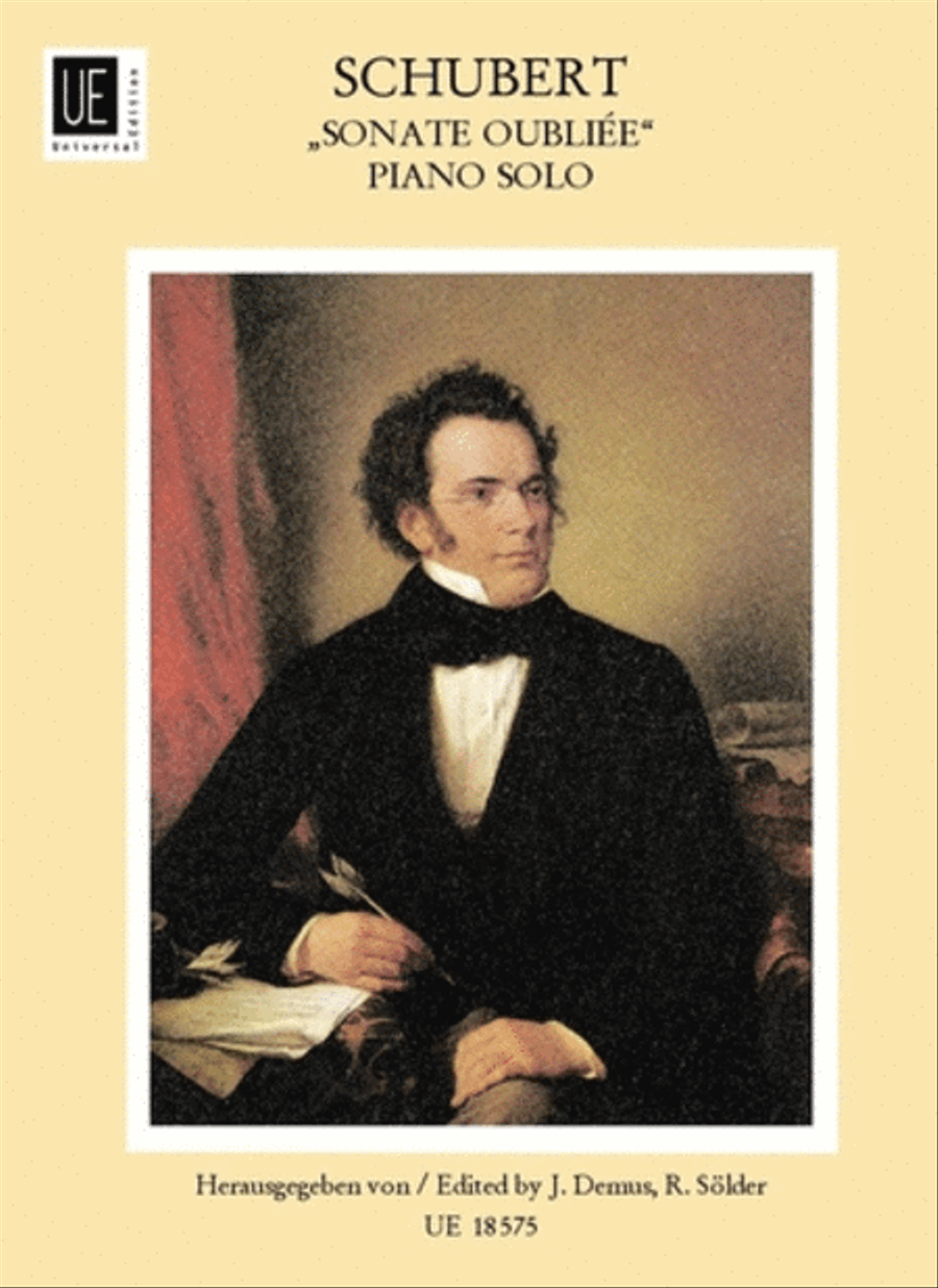 Sonate Oubliee, D.916, C Maj School and Community scores gallery preview page 1