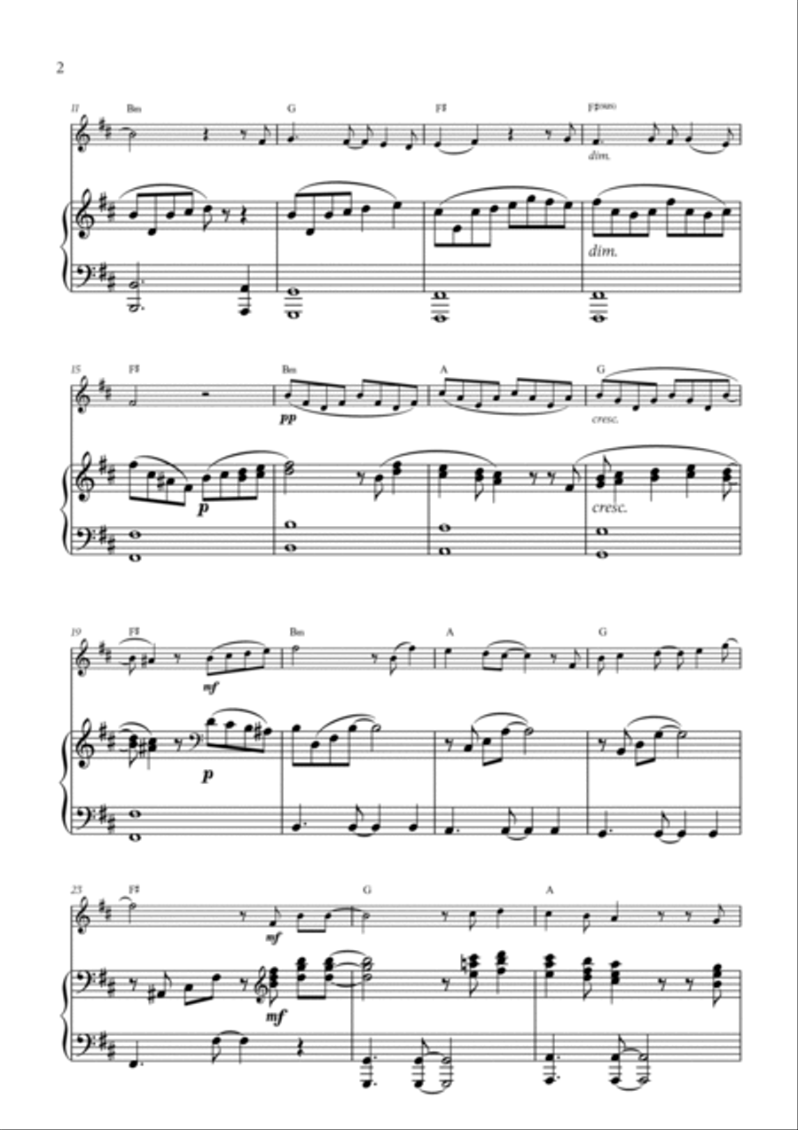 Mary, Did You Know? Piano scores gallery preview page 2