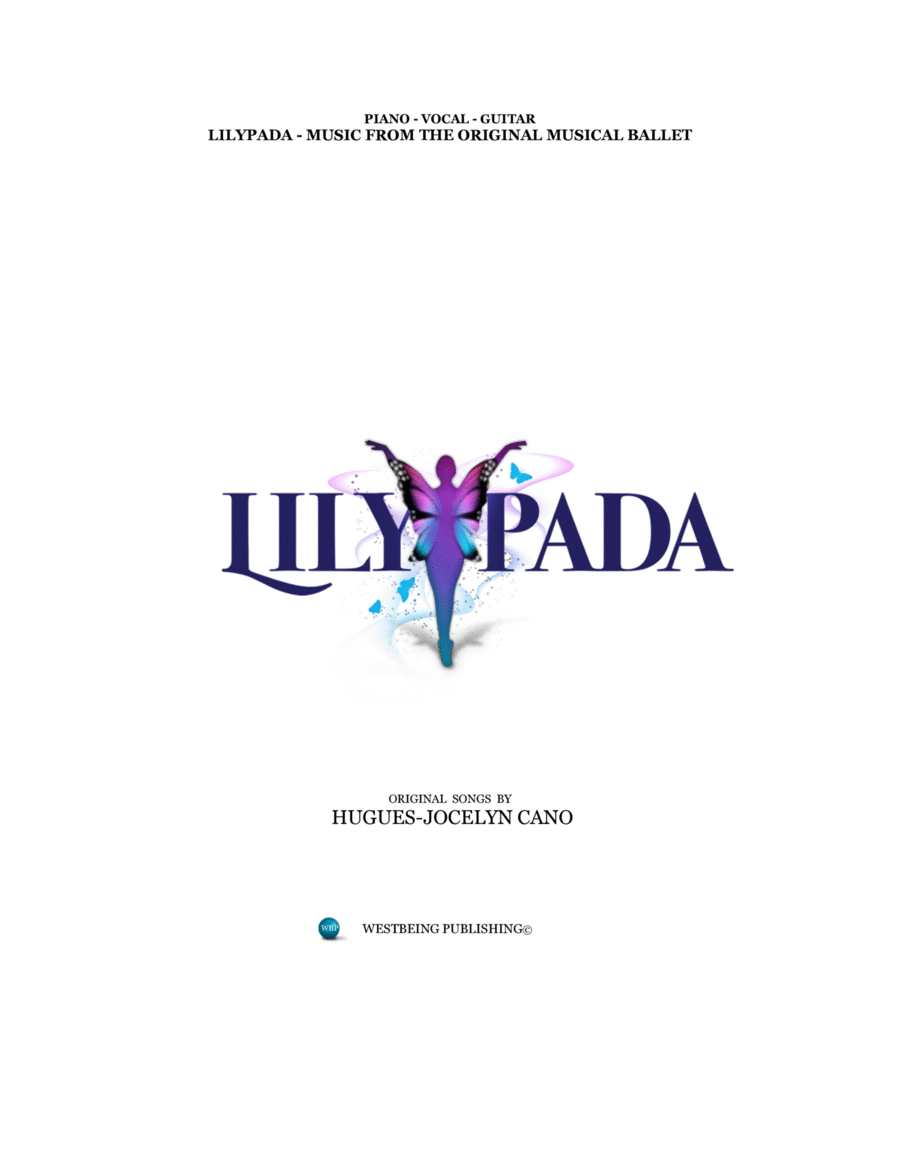 LilYpada complete songbook Piano, Vocal, Guitar scores gallery preview page 1