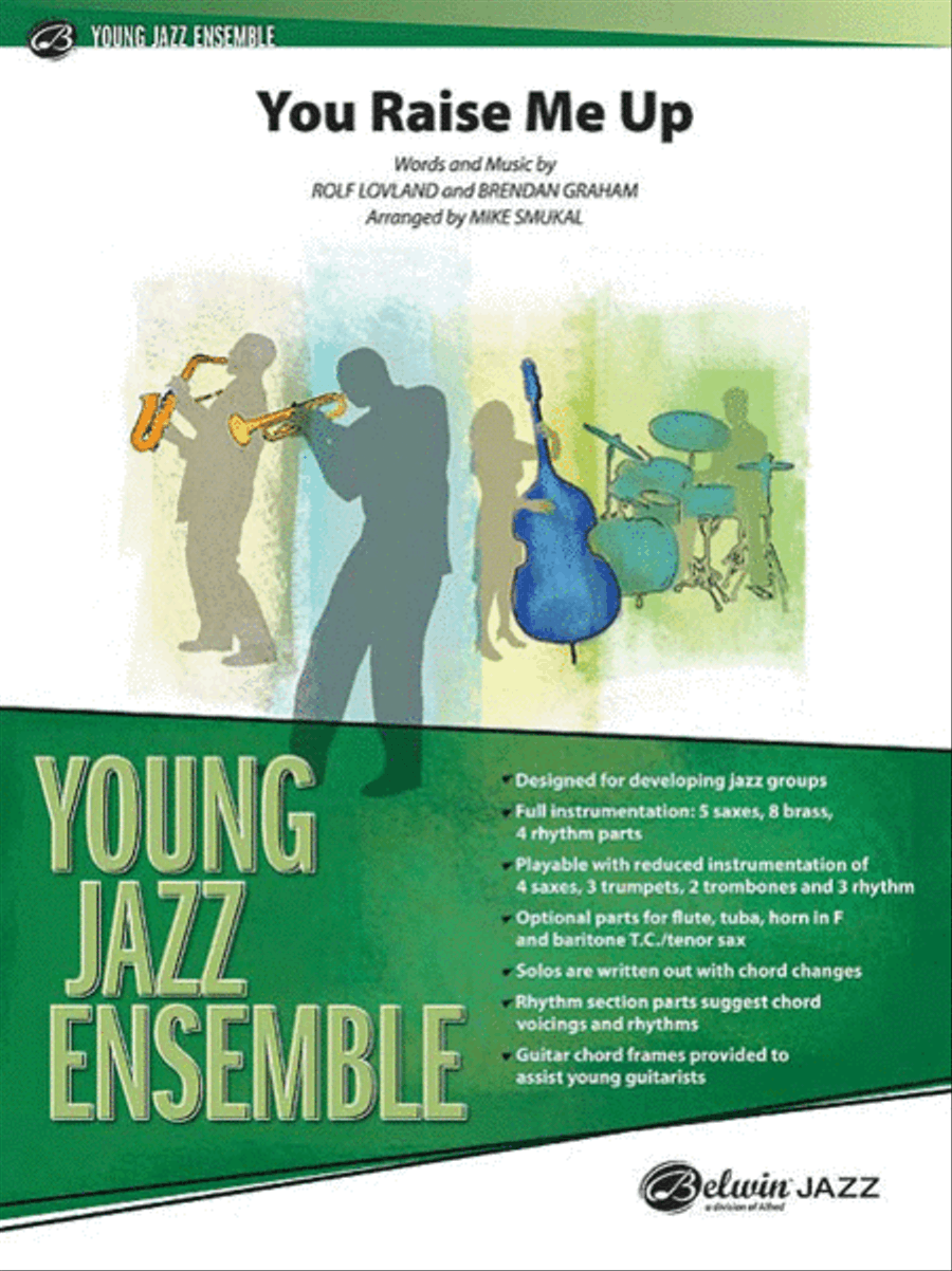 You Raise Me Up Jazz Ensemble scores gallery preview page 1