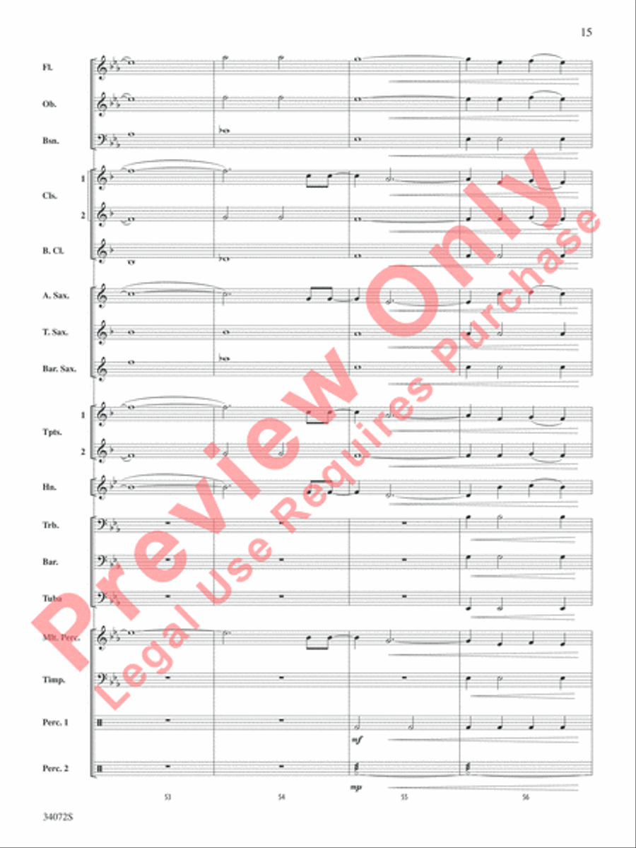 1, 2, 3, 4 1, 2, 3, 4 Concert Band scores gallery preview page 16