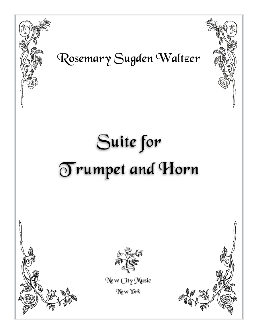 SUITE for TRUMPET and HORN Brass Ensemble scores gallery preview page 1
