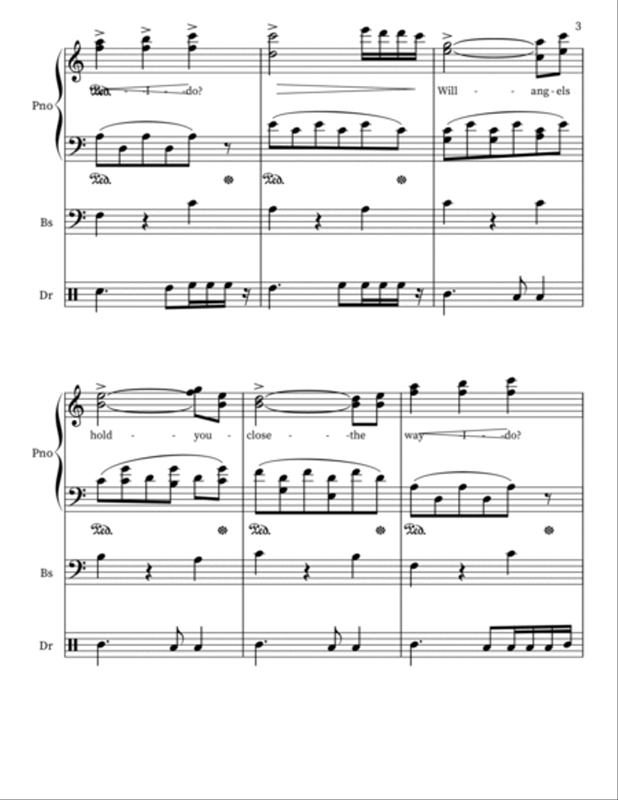 Wishing You Were Here - Christmas Song Voice scores gallery preview page 3