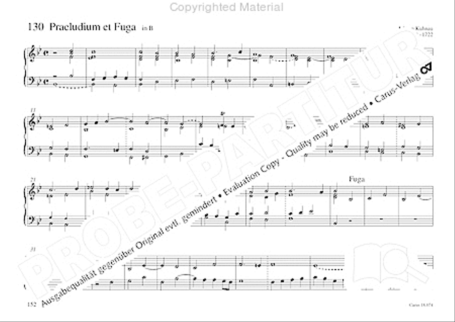 Organo pleno. Orgelstucke zum Ein- und Auszug Organ Solo scores gallery preview page 160