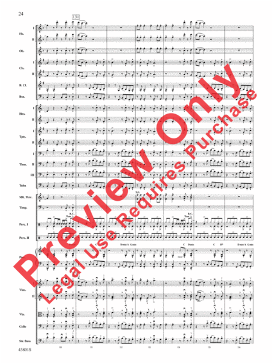 Bruno Mars' Greatest Hits Full Orchestra scores gallery preview page 25