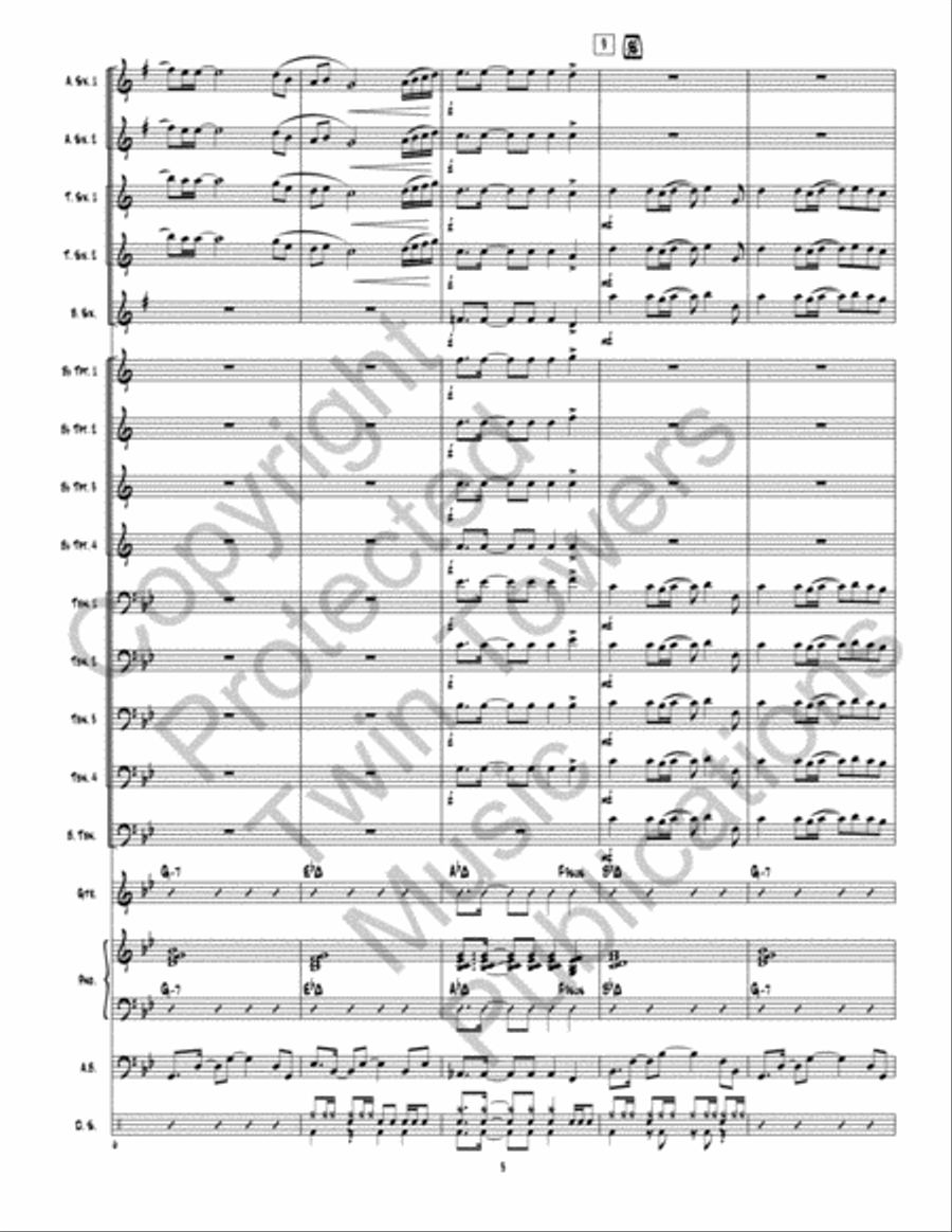 Its All Good Jazz Ensemble scores gallery preview page 4