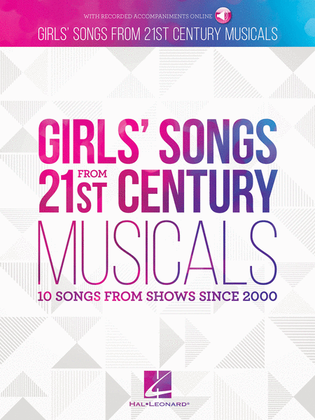 Book cover for Girls' Songs from 21st Century Musicals