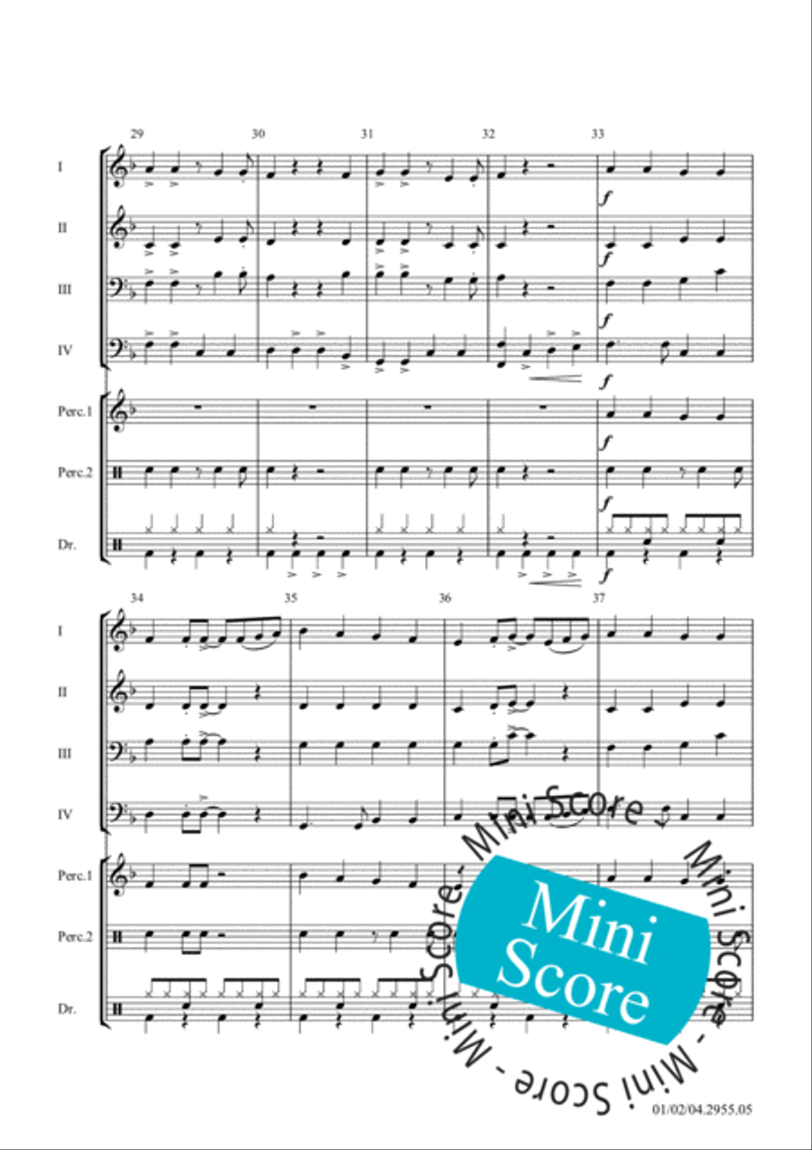 Three Cool Dances Three Cool Dances Concert Band scores gallery preview page 8