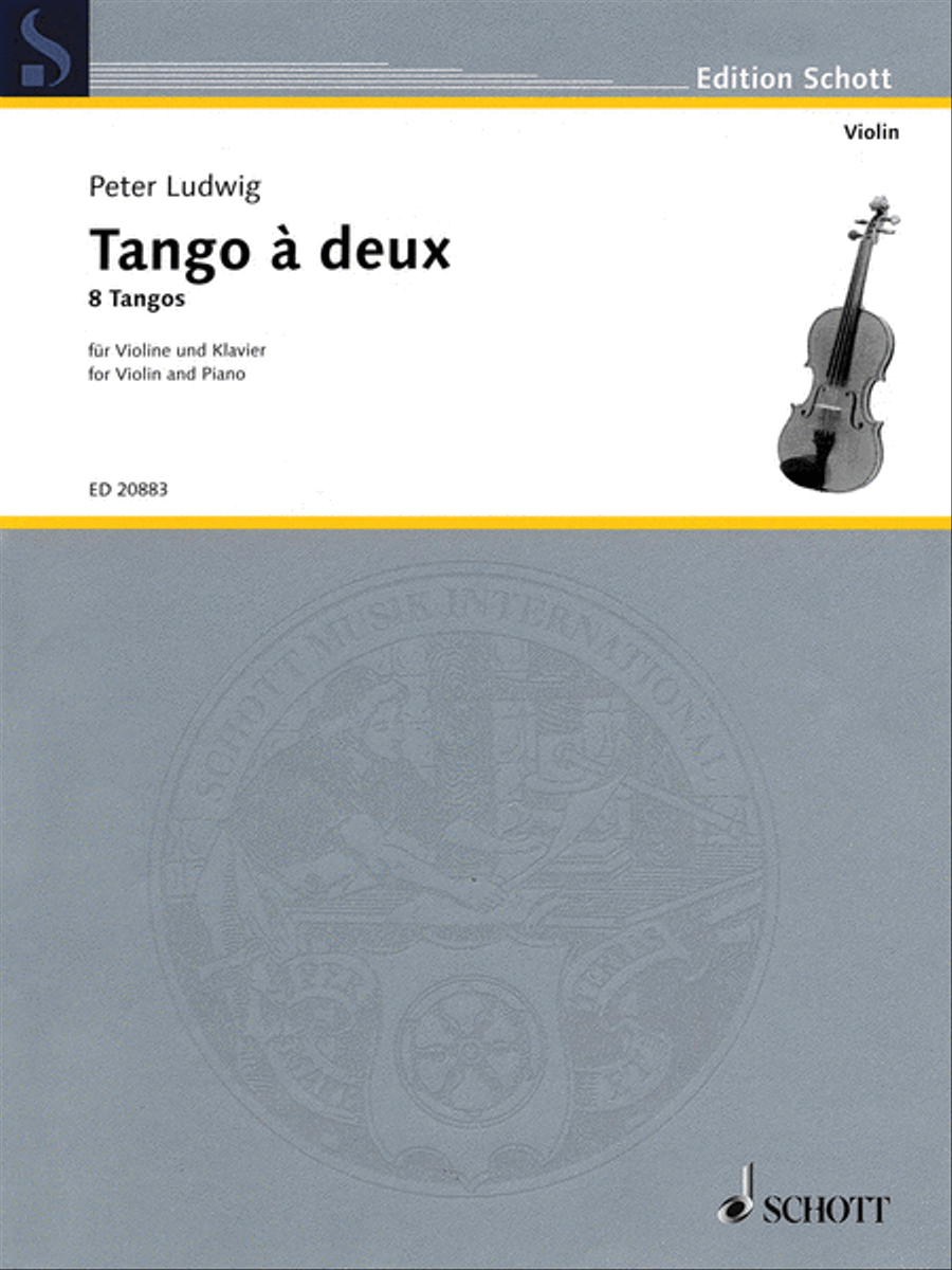 Tango à Deux Violin Solo scores gallery preview page 1