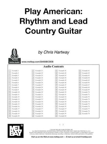 Play American: Rhythm and Lead Country Guitar