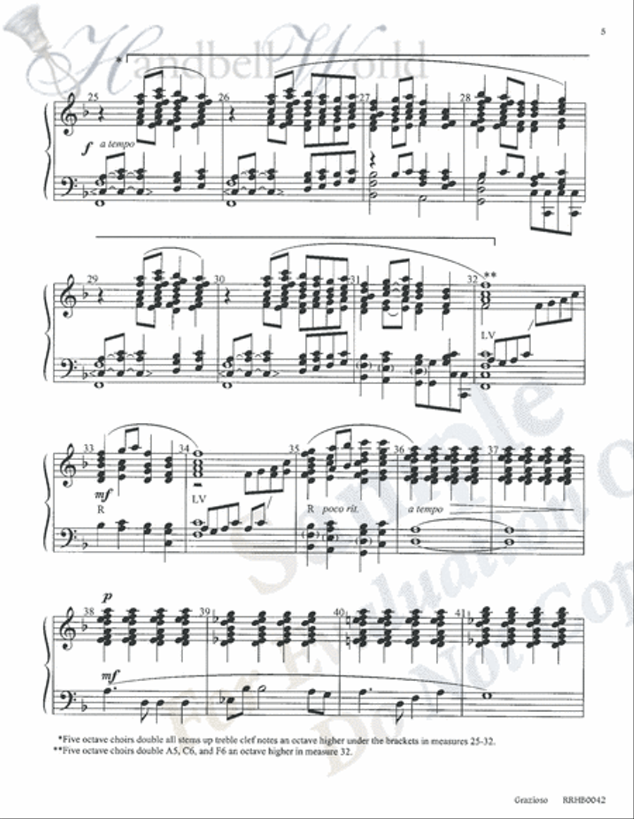 Grazioso Grazioso 5-Octaves scores gallery preview page 5