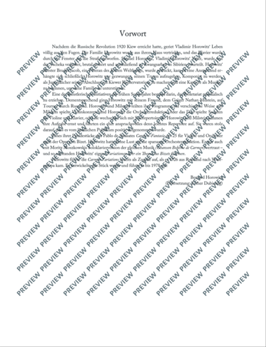 Carmen Variations Piano Solo scores gallery preview page 4