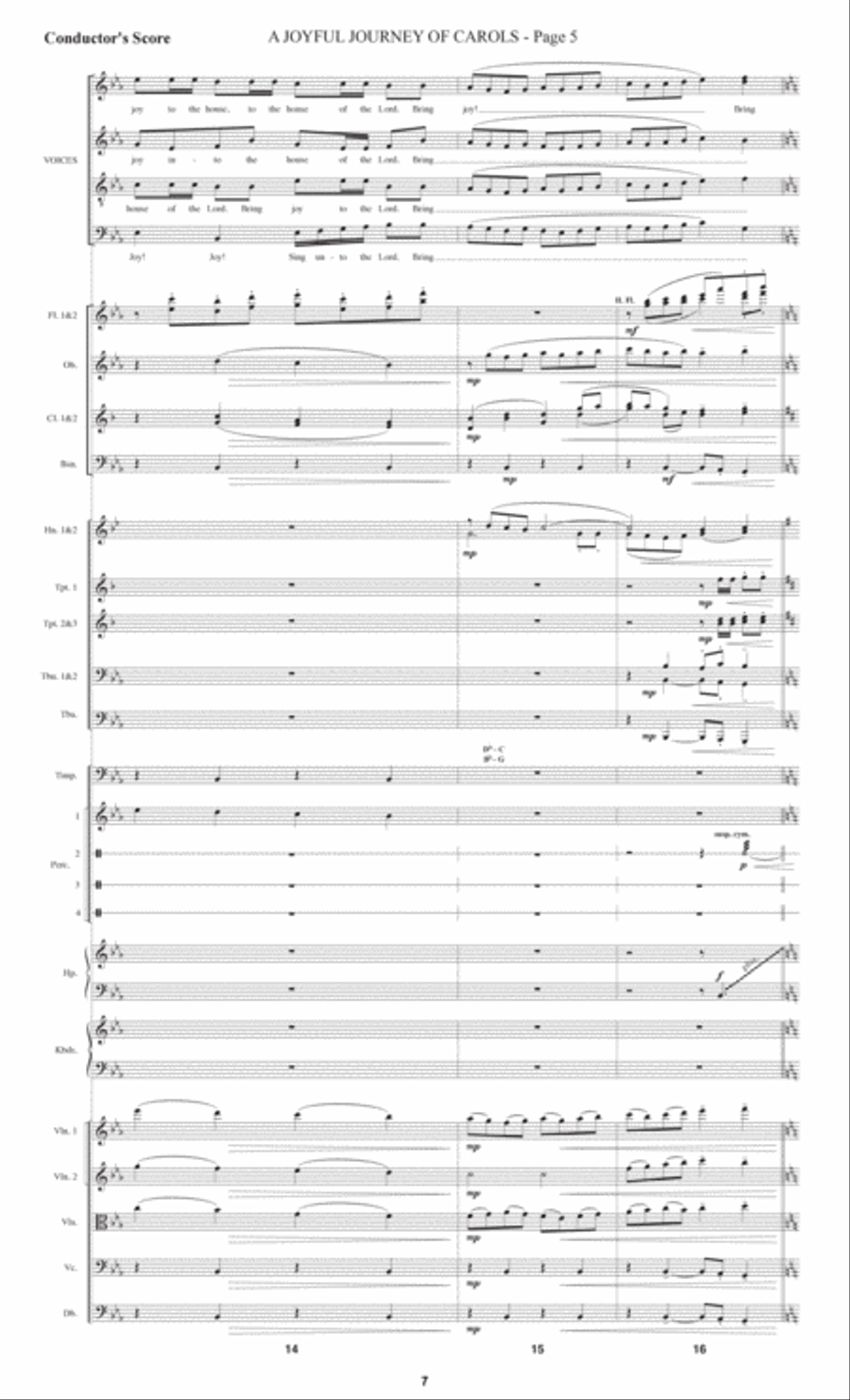 The Song Heard 'Round the World (Orchestra) - Score Choir scores gallery preview page 5