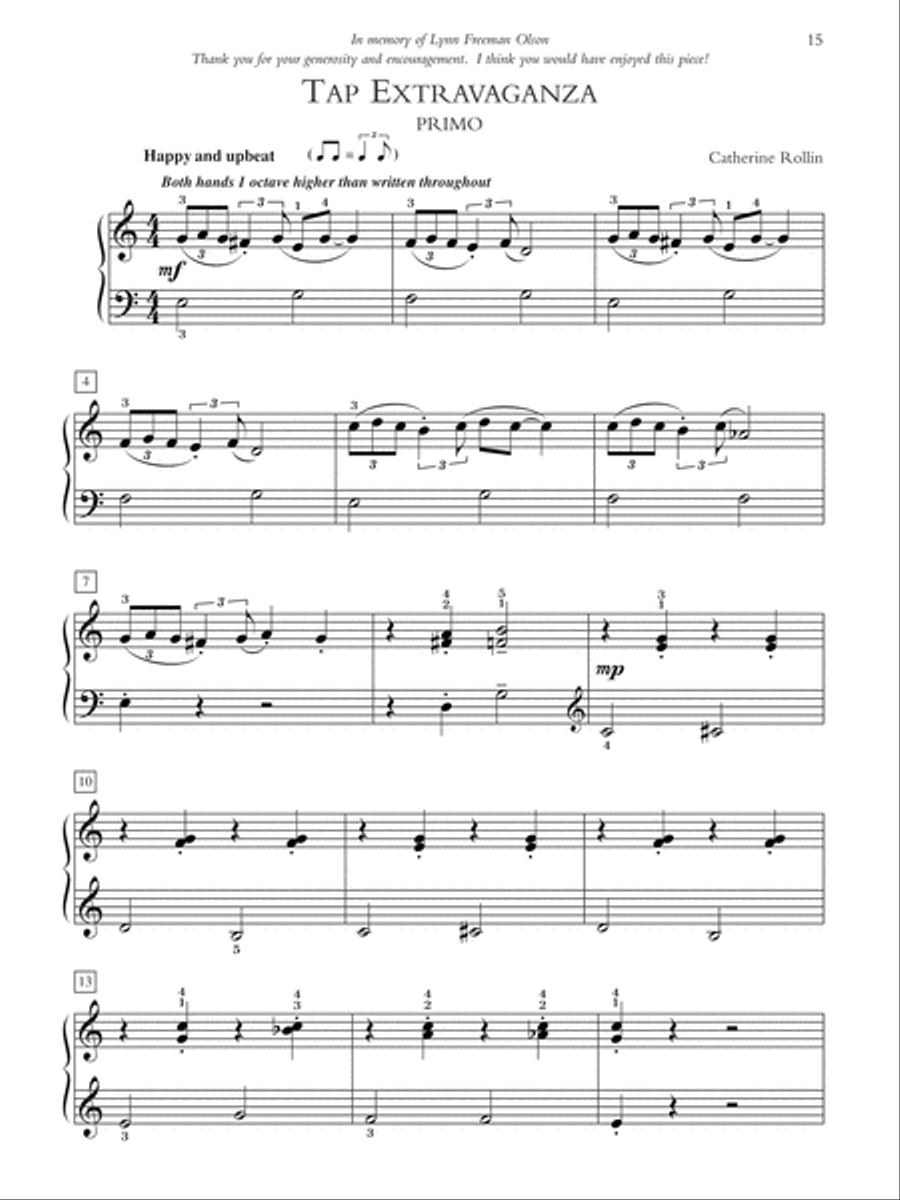 Dances for Two, Book 1 Small Ensemble scores gallery preview page 4