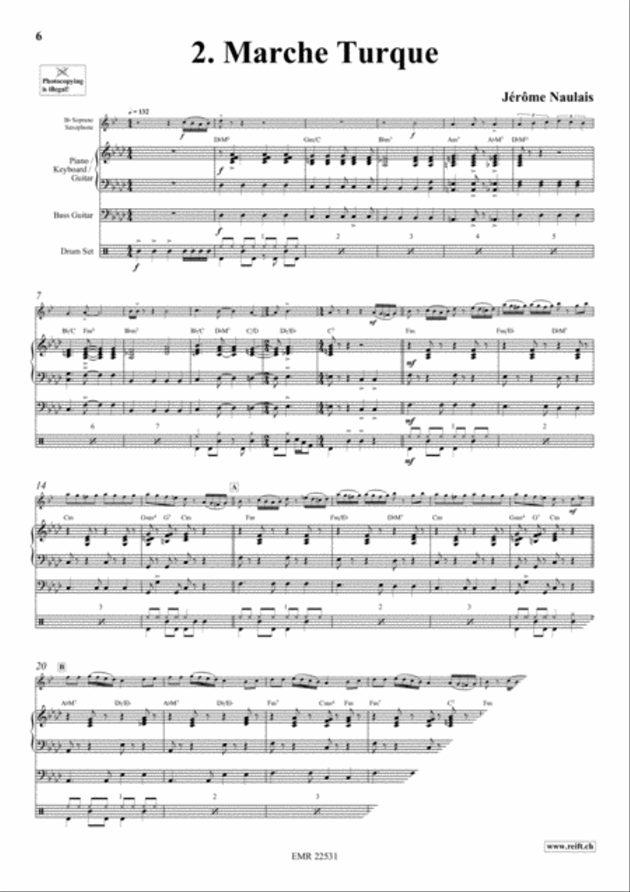 Play With Your Band Volume 4 Soprano Saxophone scores gallery preview page 4