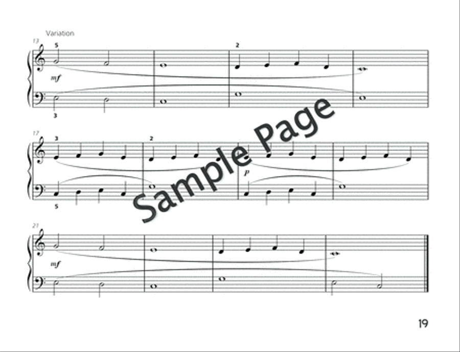 Piano Junior: Performance Book 1 Piano Method scores gallery preview page 20