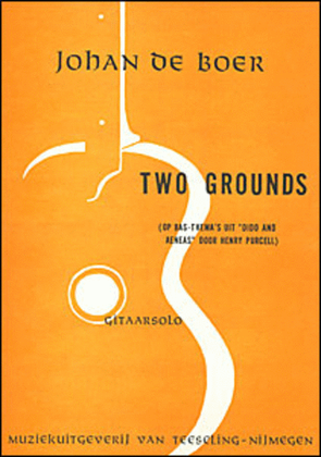 Book cover for Two Grounds (themes of Purcell)