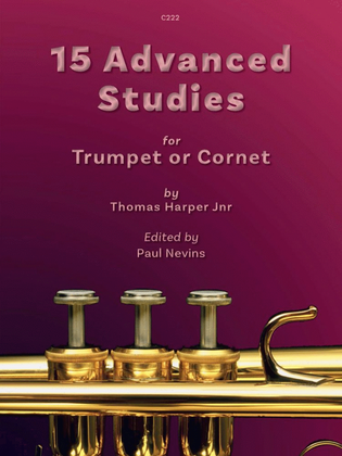 Book cover for Advanced Studies for Trumpet or Cornet