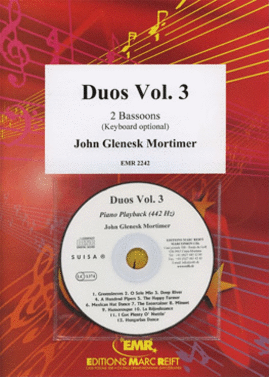 Duos Vol. 3 Bassoon scores gallery preview page 1