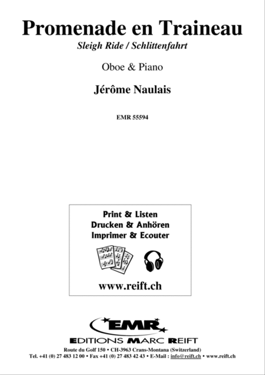 Promenade en Traineau Piano Accompaniment scores gallery preview page 2