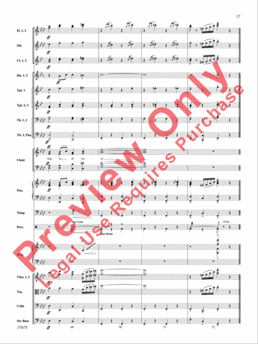 Festival of Carols Choir scores gallery preview page 18