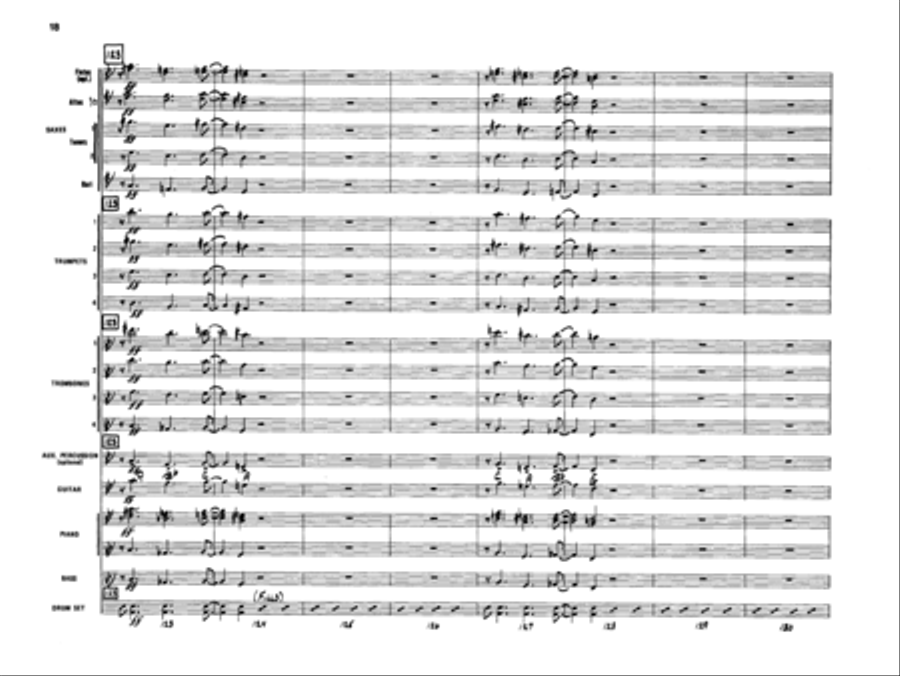 Andromeda Jazz Ensemble scores gallery preview page 17