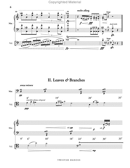 Twisted Dances (score & parts) image number null