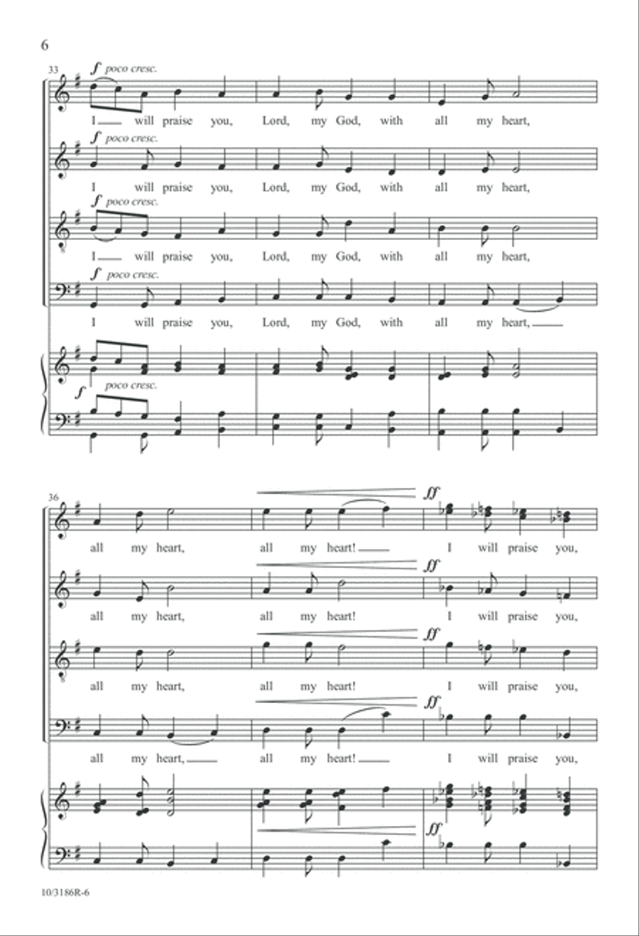 Teach Me, Lord, Your Way SSATB scores gallery preview page 6