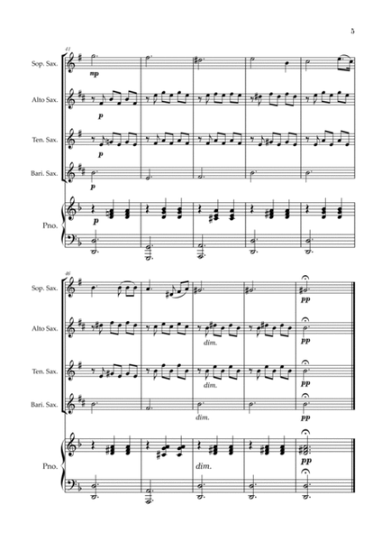 Serenade | Schubert | Saxophone Quartet | Piano image number null