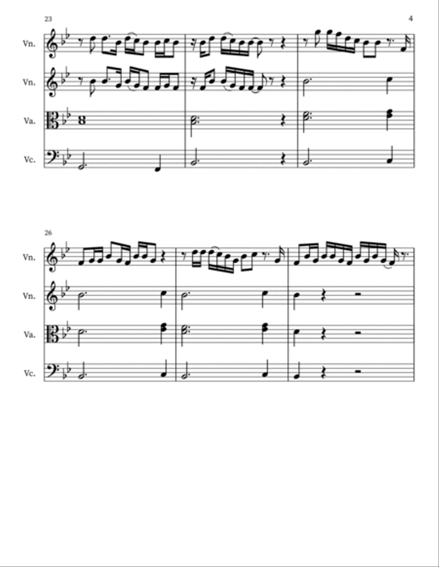 Work Song String Trio scores gallery preview page 4
