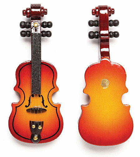 Magnet: Wooden Violin