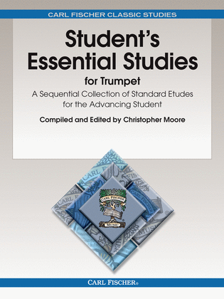 Book cover for Student's Essential Studies for Trumpet