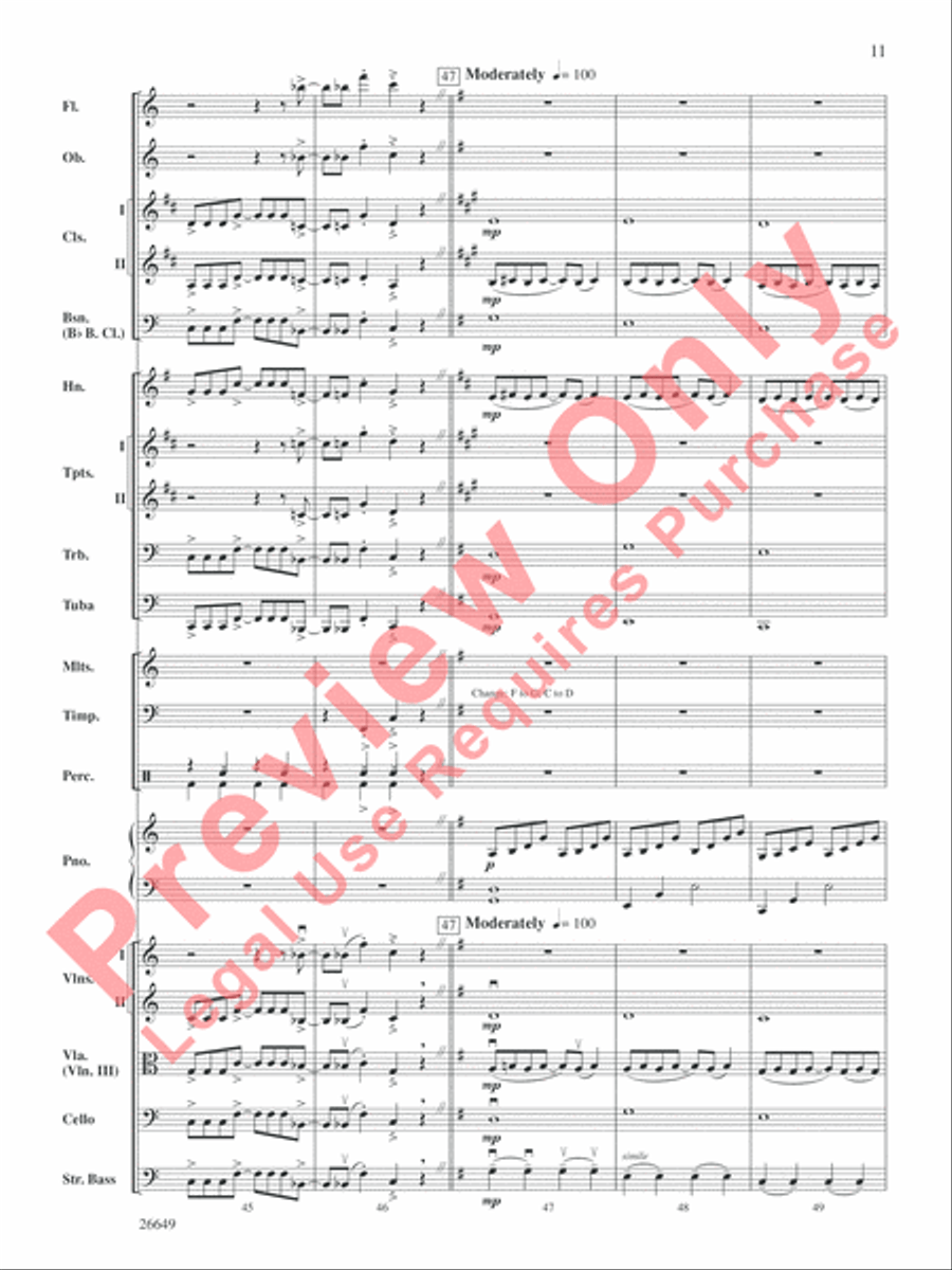 The Best of Green Day Full Orchestra scores gallery preview page 12