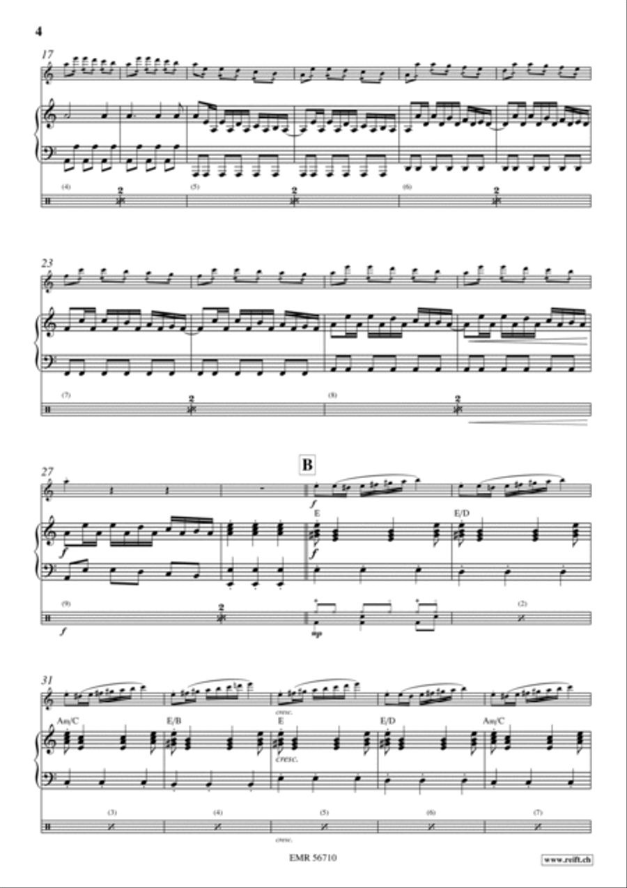 Storm Violin Solo scores gallery preview page 5