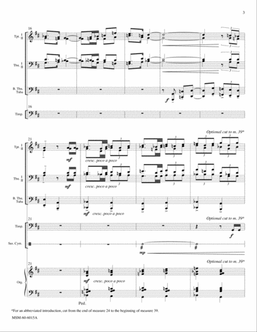 Sound the Bell of Holy Freedom Come to Us, O Holy Spirit Choir scores gallery preview page 3