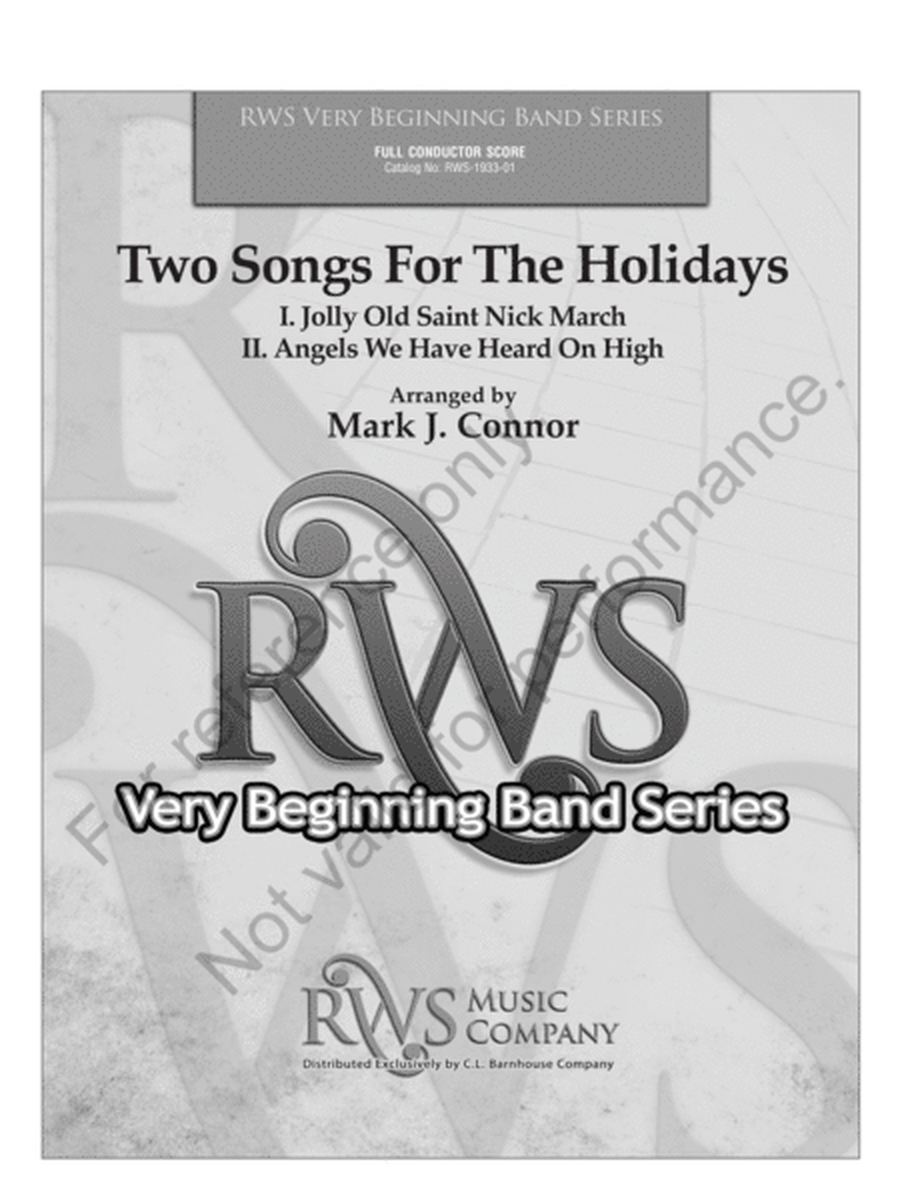 Two Songs for the Holidays image number null