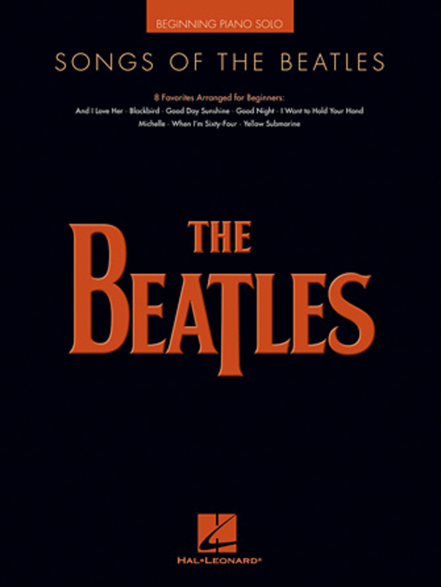 Songs of the Beatles Piano Solo scores gallery preview page 1