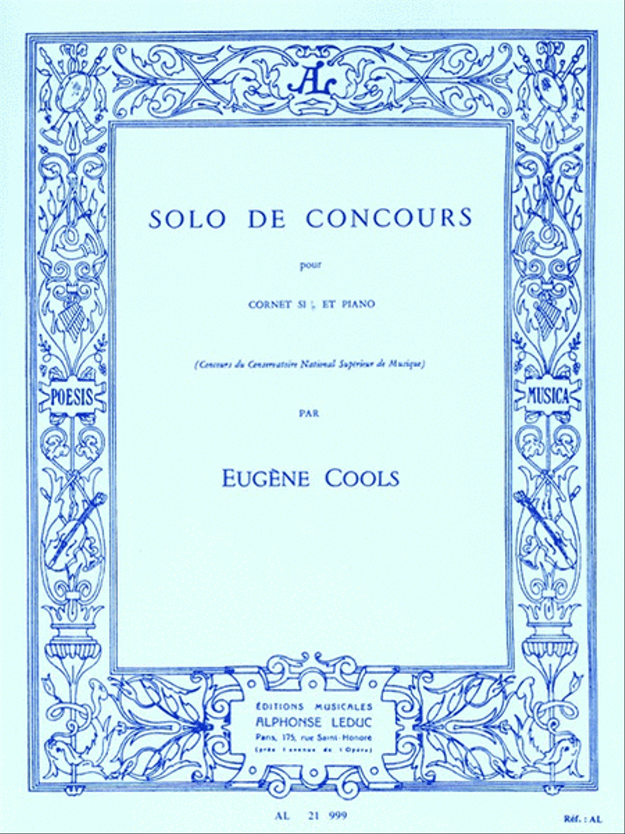 Solo de Concours Trumpet Solo scores gallery preview page 1