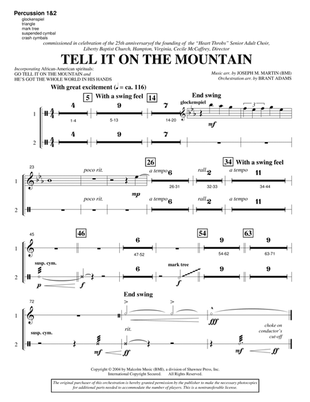 Tell It On The Mountain (from A World Of Christmas) - Percussion 1 & 2
