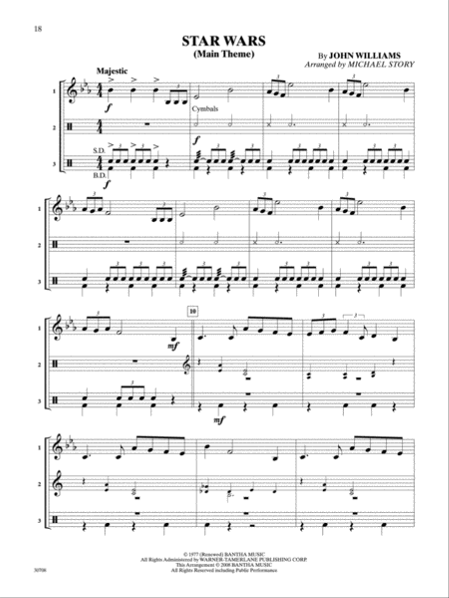 Pop Trios for All Small Ensemble scores gallery preview page 6