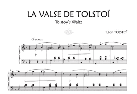 La Valse de Tolstoï (Collection Anacrouse)