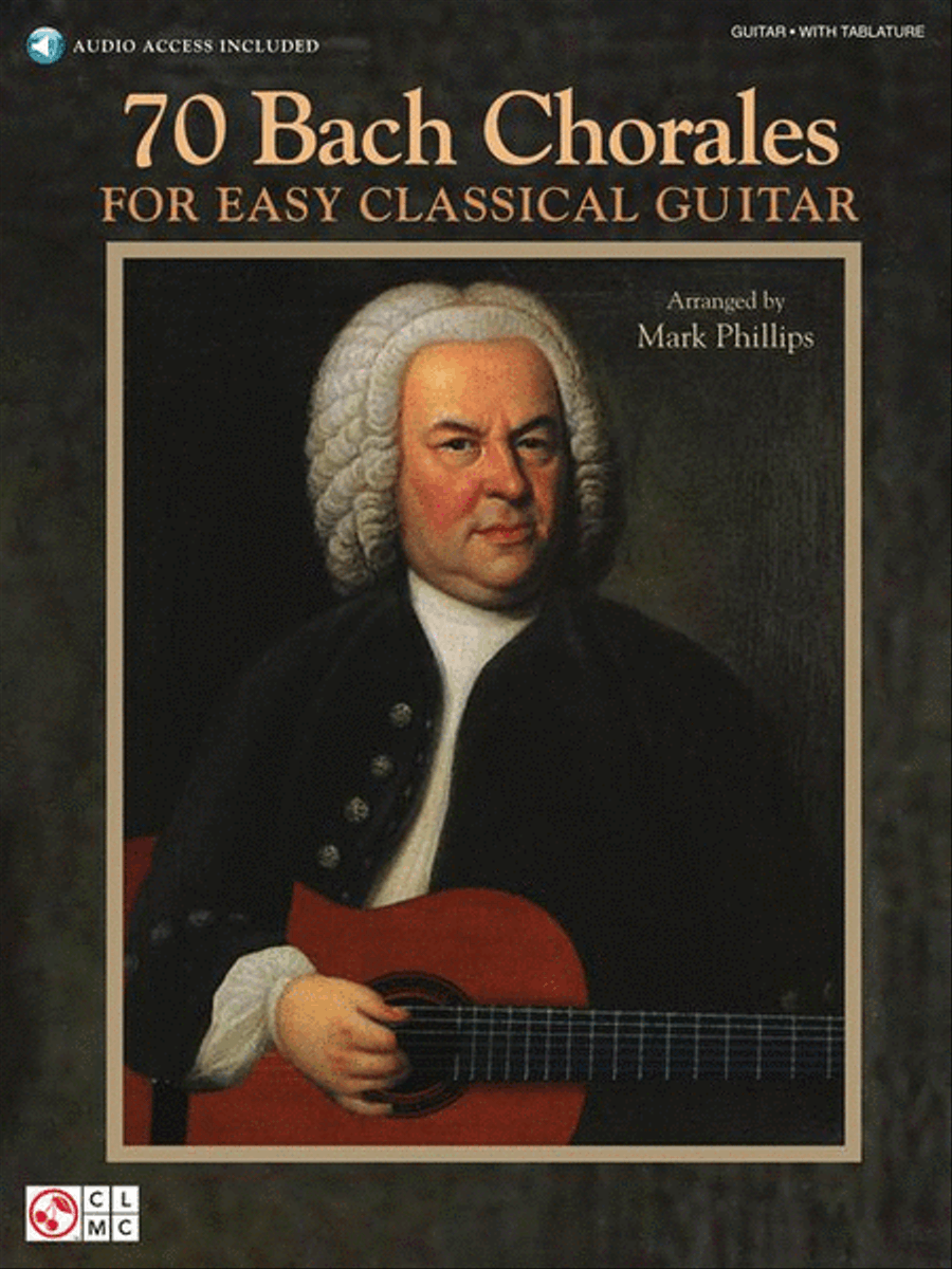 70 Bach Chorales for Easy Classical Guitar Acoustic Guitar scores gallery preview page 2
