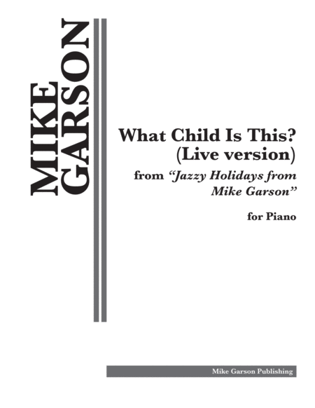 What Child Is This? (Live version) image number null
